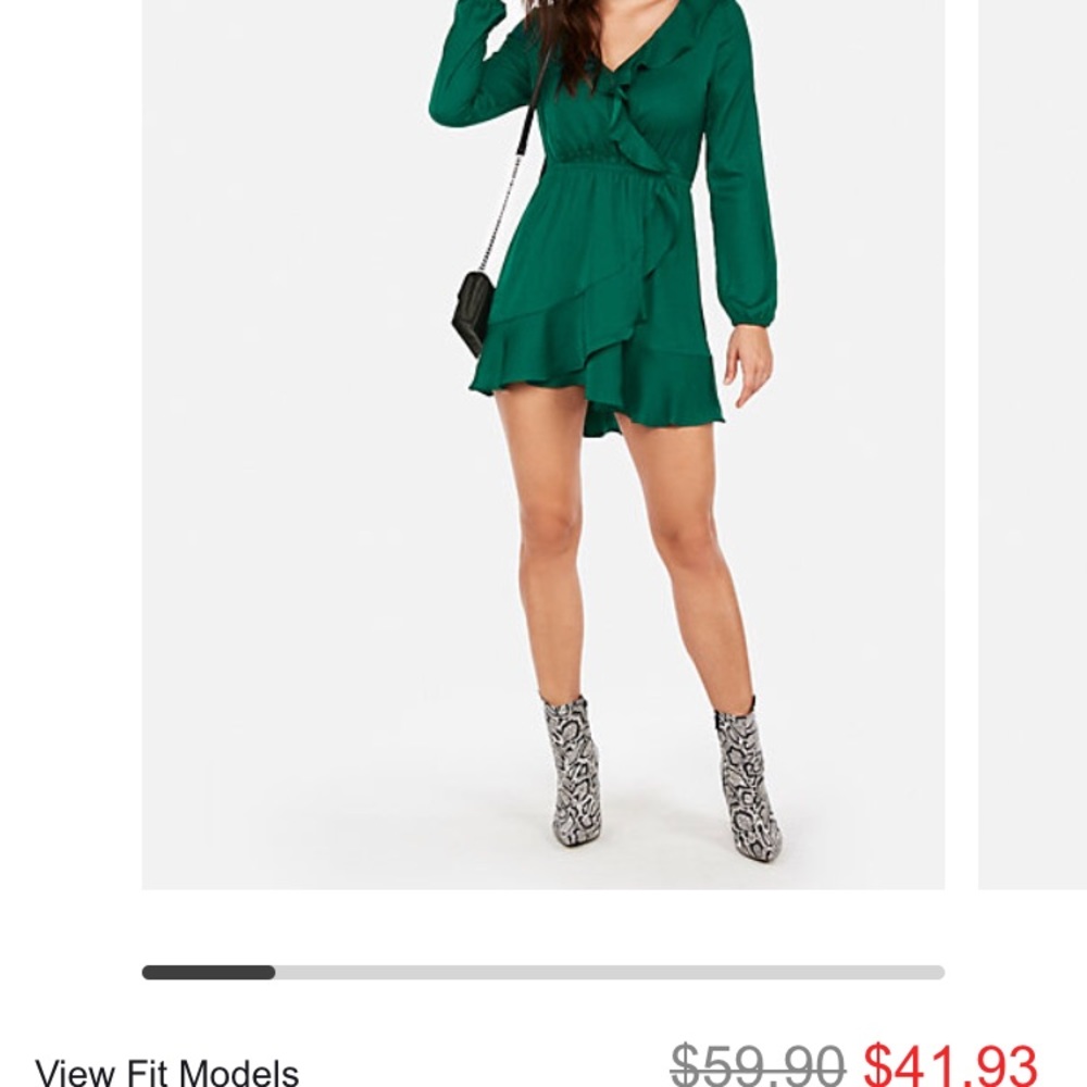 Green express dress